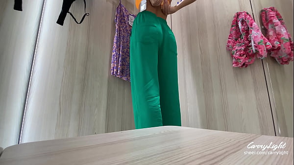 Fitting Room - Young Girl Likes Risky Masturbtion