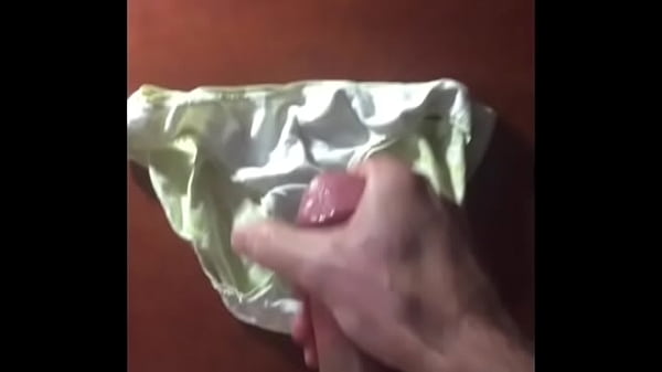 Big cumshot on sister-in-law's panties