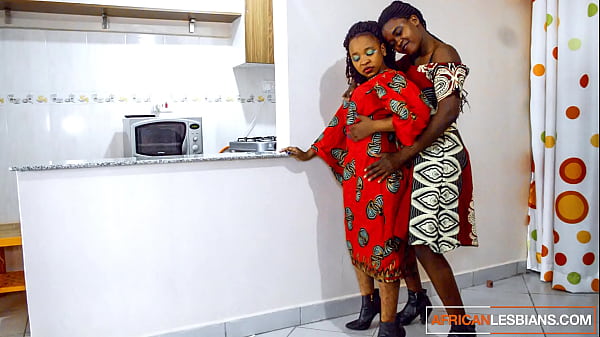 Real lesbian tribal dildo pussy fucking