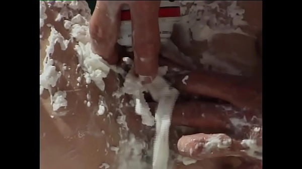 Whipped cream is the best decoration for big boobs