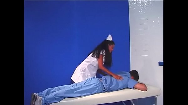 Latina brunette nurse Ana Terry foxy fucked deep in her shaved pussy