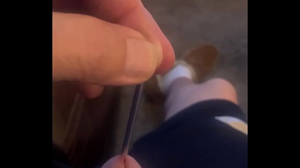 Fucking my cock while watching Blackhawks/Bruins  