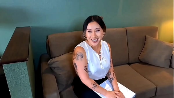 Sexy Asian Realtor Selene Sun Fucks Client  