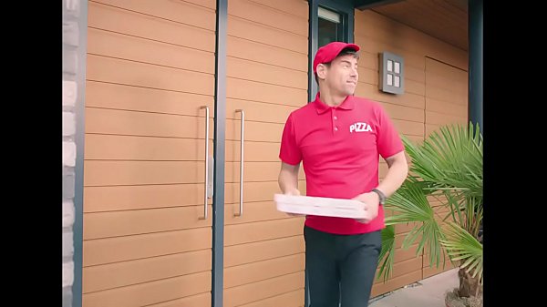 Hot teens welcome special delivery