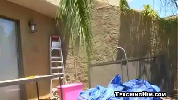 Horny mature hunk getting his cock sucked on 