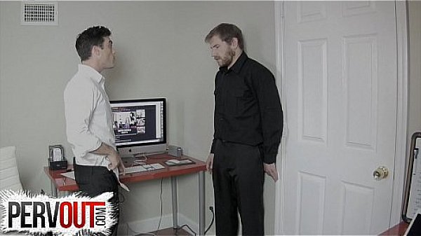 LANCE HART CATCHES ALEX ADAMS JERKING AT WORK