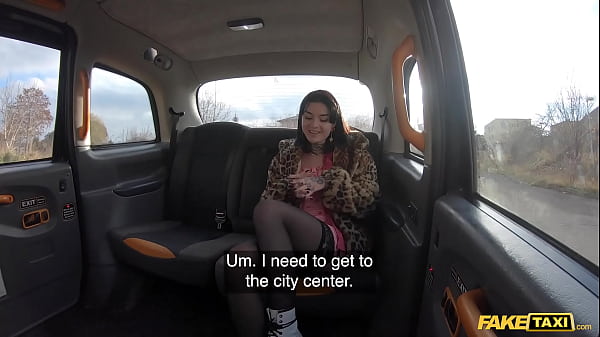 Fake Taxi she finds a taxi driver wanking so she decides to fuck him