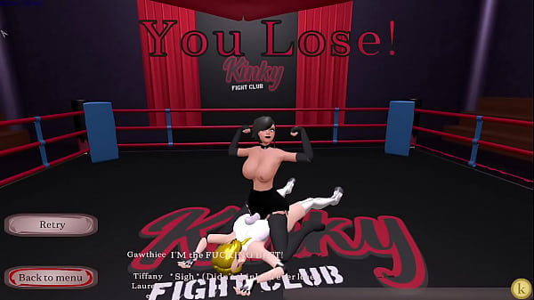 Tiffany Laurence VS Gawthicc KYFC Sexfight Strap-on sex Fight Game Video Match Lesbian