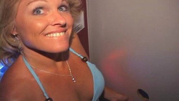 Three Hole Slut Jackie Gloryhole Double Creampie Pussy and Ass