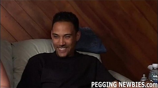 My big strapon will feel so good in your tight virgin ass 