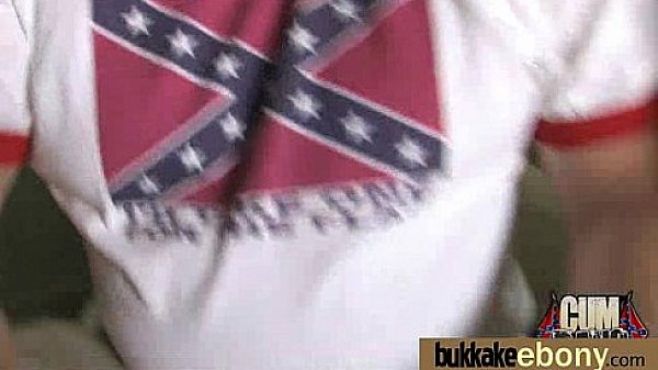 Busty black babe bubble bath group cocksuck! 13