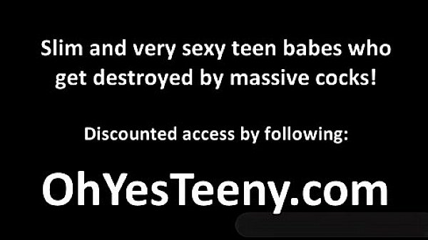 Euro teen Giselle Leon tames a big black cock in interracial sex