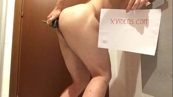 A very big anal insertion!  