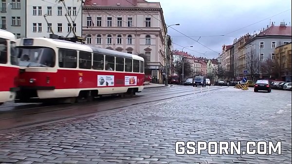 Sexy natural blonde fucked in her ass in a hot pub  