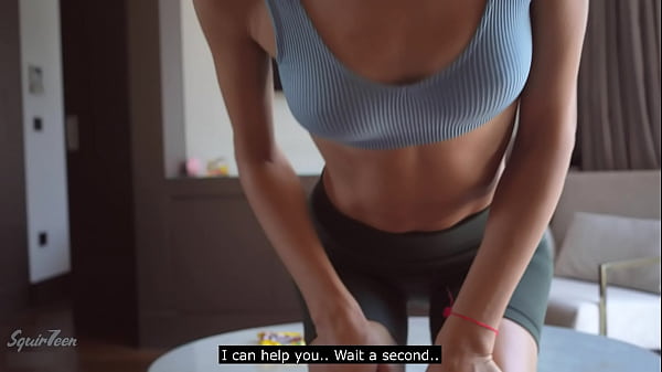 Hot tiny stepsister fucked her stepbrother hard to cure him