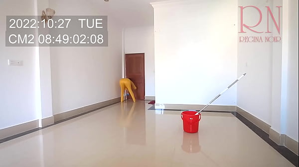 The naked maid cleans the toilet and shower. Maid without panties. regina noir, goddess, temptress, enticing, delightful, kinky, depraved, curvy, maid, housewife, nude maid, fuck maid, Nude office, secretary,  