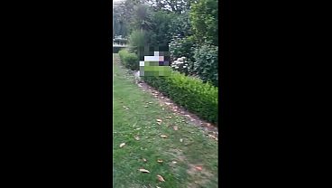 Trashy MILF has to walk home covered in piss after night out. Comedy  