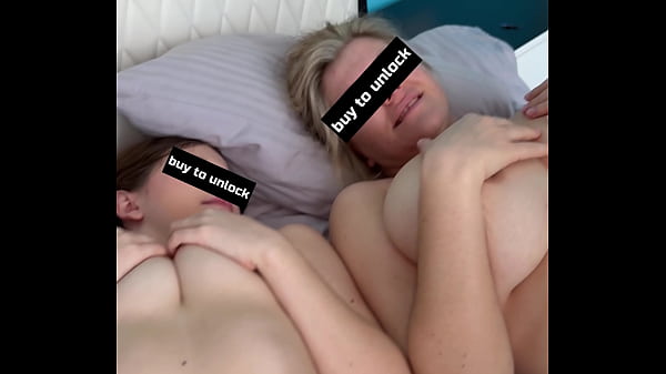 WOW! First Time Homemade Threesome with Busty Chubby Wife and Petite 18yo Girl (Space Boobs with Face)