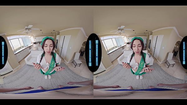 College Girl Selena Ivy Hairy Pussy VR Fucked