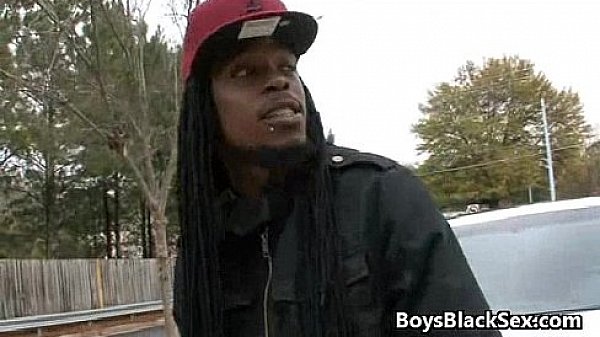 Black Muscular Gay Dude Fuck Anally White Twink Hard 04