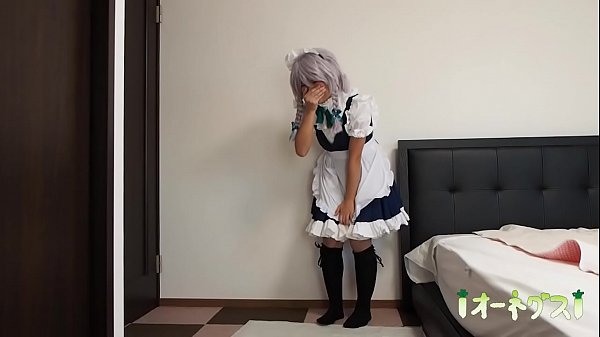 コスプレ聖水祭vol.2 隣の部屋が撮影中でトイレに行けず&hellip;case2 touhou sakuya