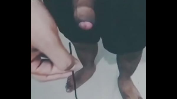 Inserted full length wire and spring out