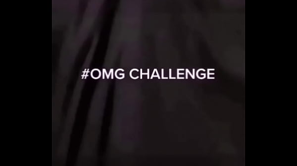 Nalgona con tanga OMG challenge