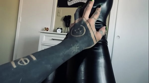 Alt Model Gothic Trans POV in Vinyl & Heels