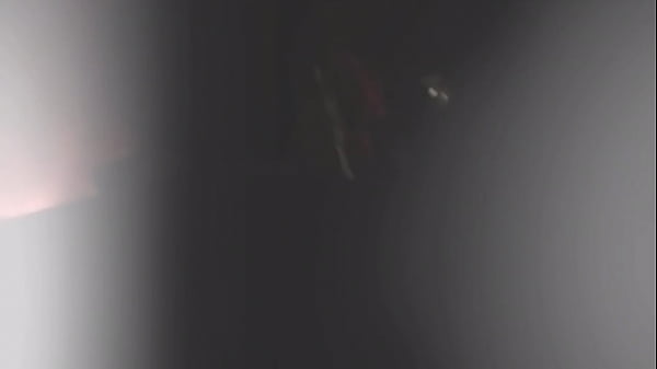 In the dark making her holler