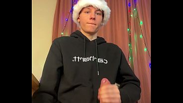 Bursting Through The Door To Release This Huge Load  