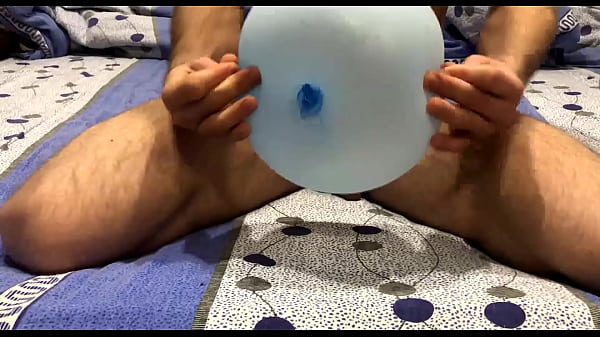 Female pussy made of rubber gloves for masturbation 