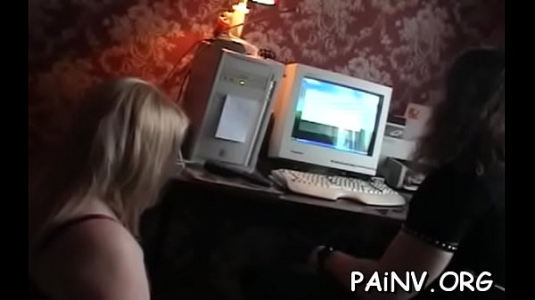 Sexy beauty dominates her man  