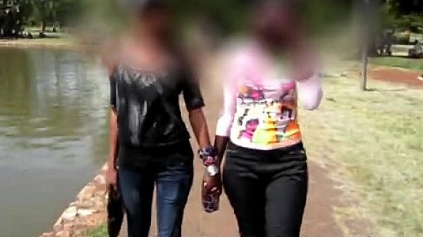 An innocent walk turns into a torrid lesbian adventure