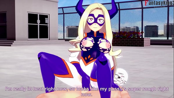 Yu Takeyama having sex naked in a roof super sexy hero | Boku no hero | short