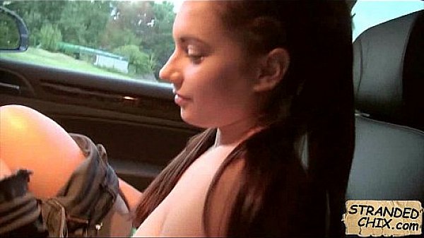 Amateur babe blowjob while driving Jenny Dark.1.3