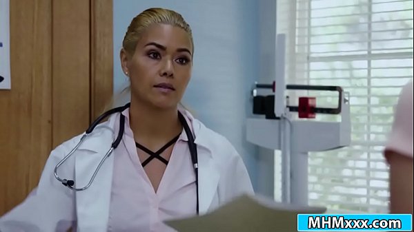 Elsa Jean licking her physicians pussy