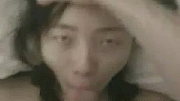 chinese suck deepthroat and cum on her face