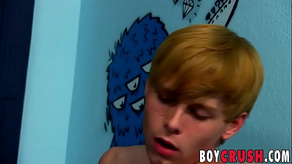 Tattooed twink jizzes as he gets fucked 