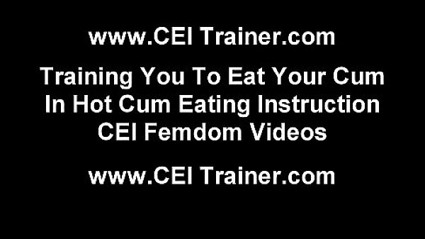 Unload your swollen balls right in your own mouth CEI