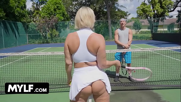 Makin&rsquo; a Racket by MilfBody Featuring Mellanie Monroe & Oliver Flynn