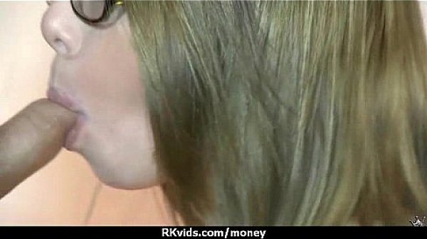 Slutty amateur babe is paid cash from some crazy public sex 10  