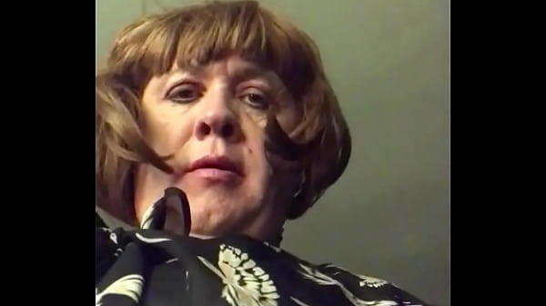 TS Karenbabes shows her designer vagina at a bus stop