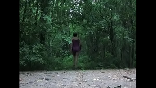 Nuisette007 enjoys a stroll in the woods