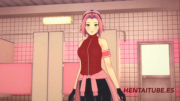 Naruto - Point Of View  Naruto & Sakura Handjob,Blowjob Fucked with crempie and multicum. Sakura end up fill of cum and enjoyed a lot 