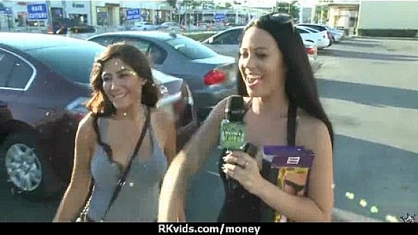 Amateur hottie takes cash for public sex 23