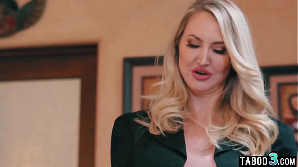 Busty lesbian MILF punishing a sexy brunette teen  