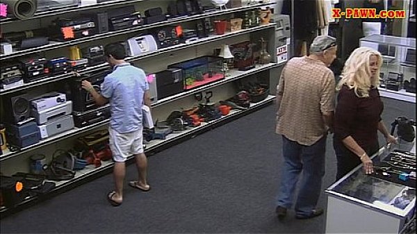 Nasty blonde milf pawns her pussy and got fucked real good