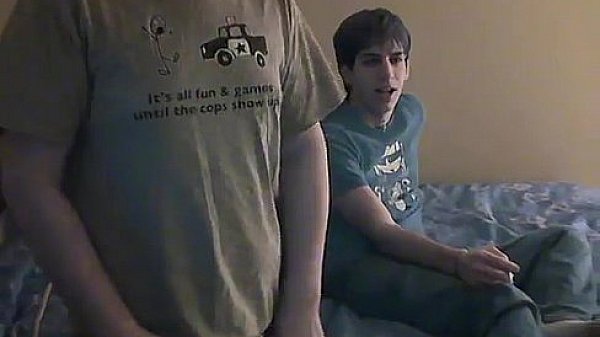 Naked guys Fortunately for them, they've got a straight stud on hand 