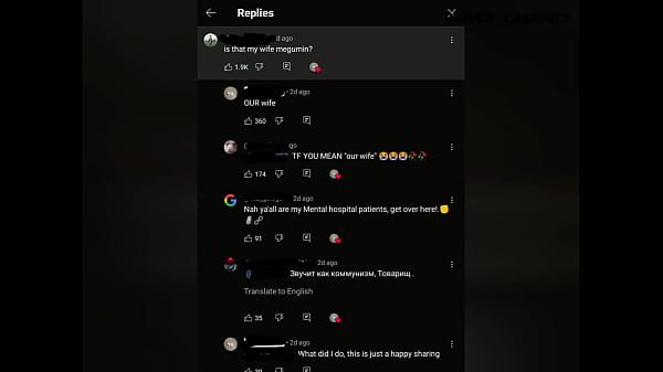 Dark side of Megumin...  