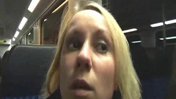 hot sexy blonde naked in public